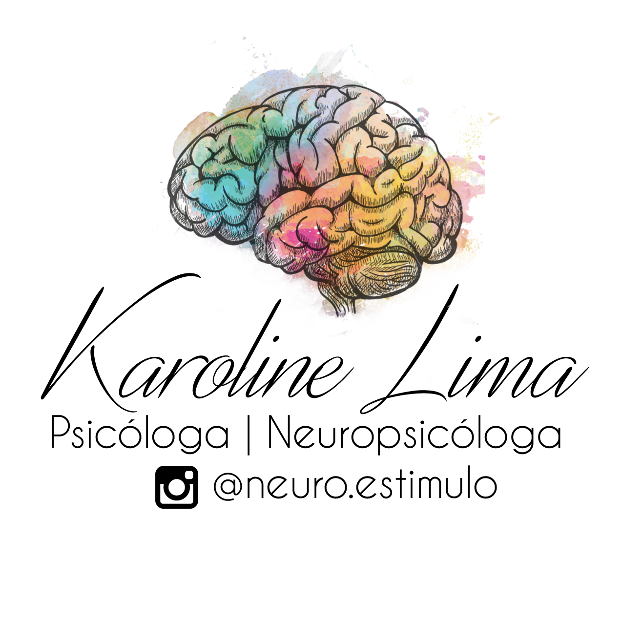 Logotipo Karoline Lima — Psicóloga e Neuropsicóloga